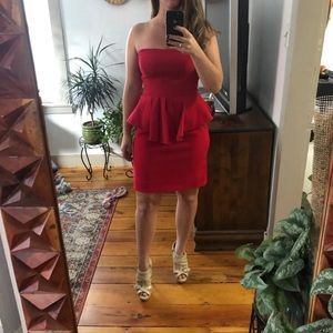 Nicole Miller Little Red Dress